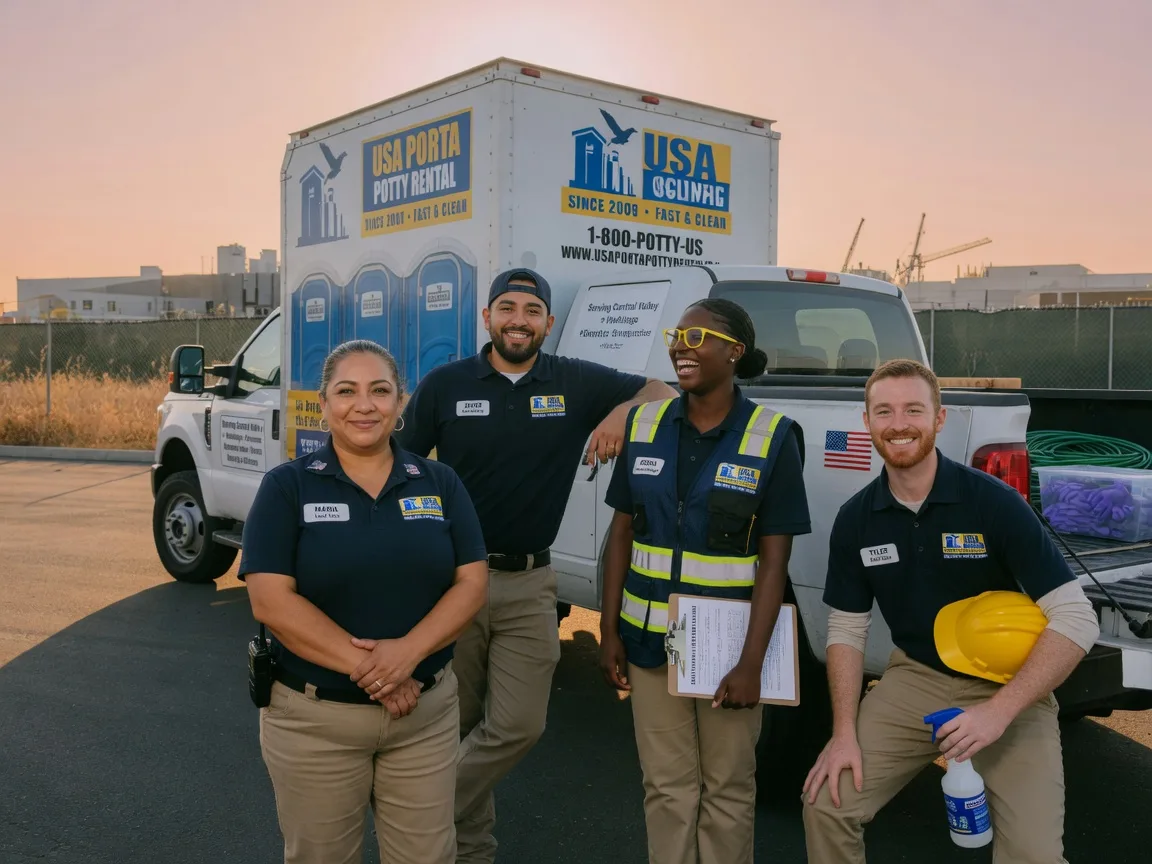 Portable Toilet Rental company in Kingsburg, CA